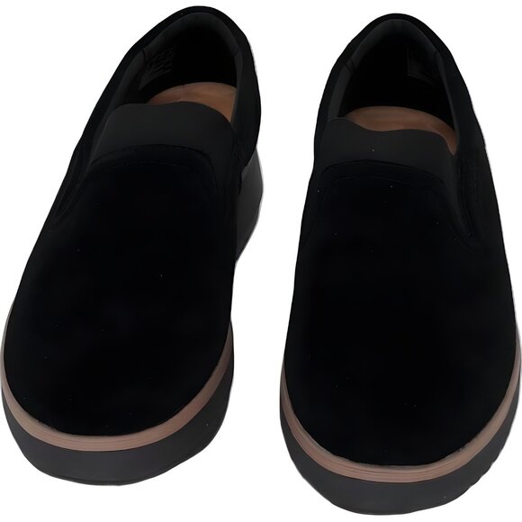 Clarks Zylah Sky Black Slip-On Platform Sneakers Women's US 7W - Picture 5 of 6